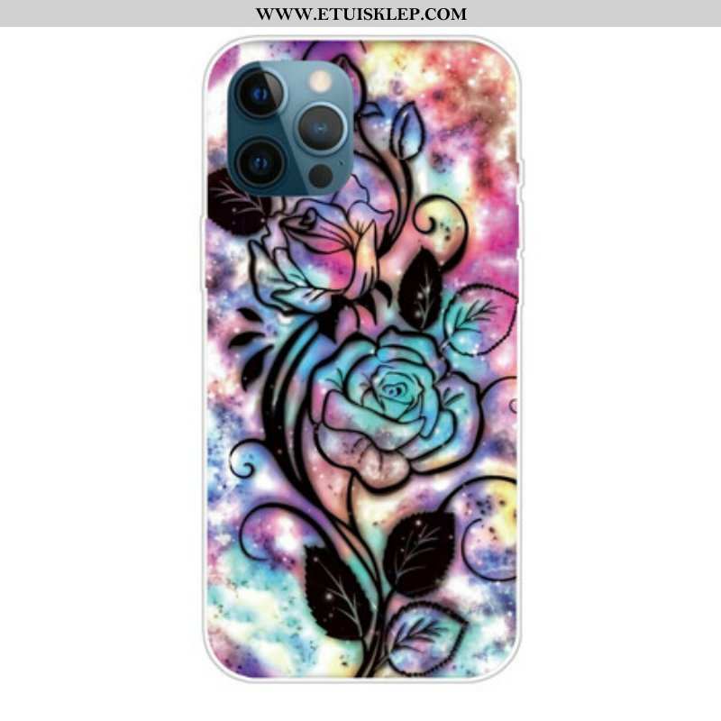 Etui do iPhone 13 Pro Graficzny Kwiat